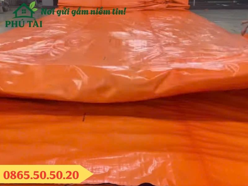 Bạt Xanh Cam Khổ 10 Mét